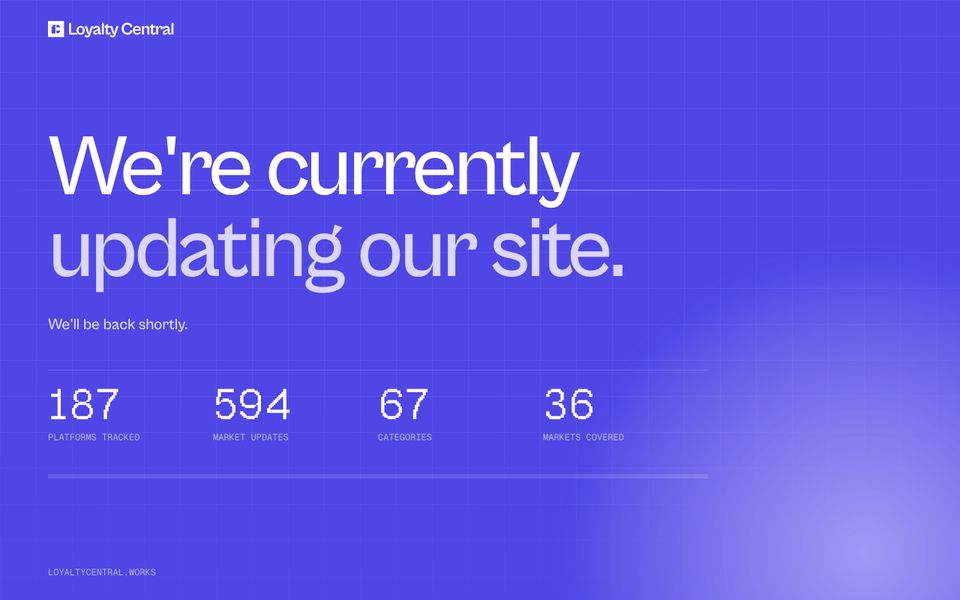 Loyalty Central website